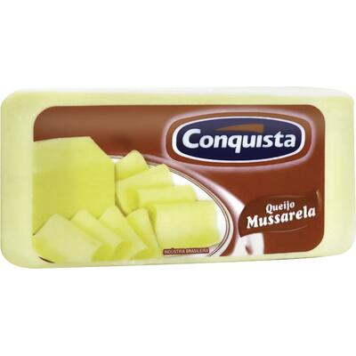 Queijo Mussarela Conquista Preço por quilo na peça