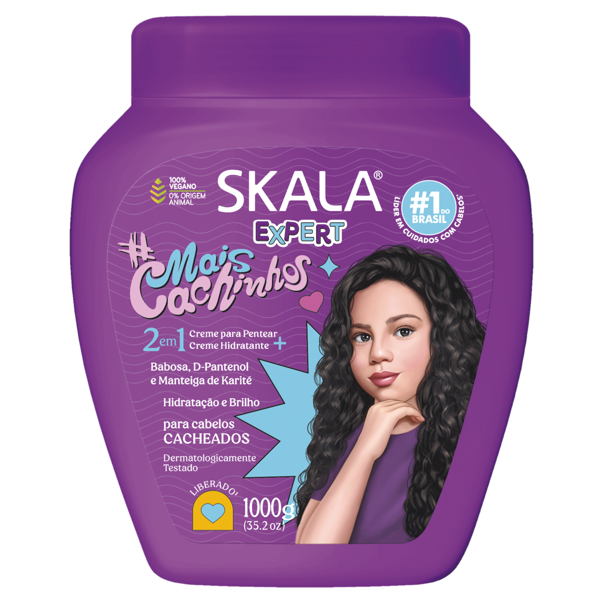 Creme Tratamento Mais Cachinhos Skala 1kg