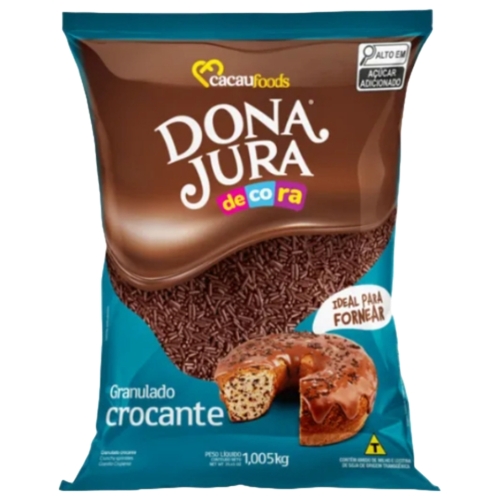 Chocolate Granulado Dona Jura Crocante 1,005kg
