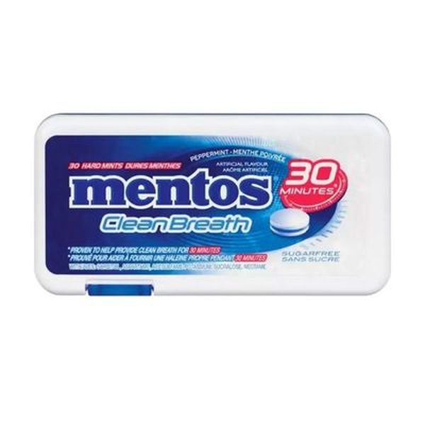 PASTILHA MENTOS HORTELA/MENTA 21G