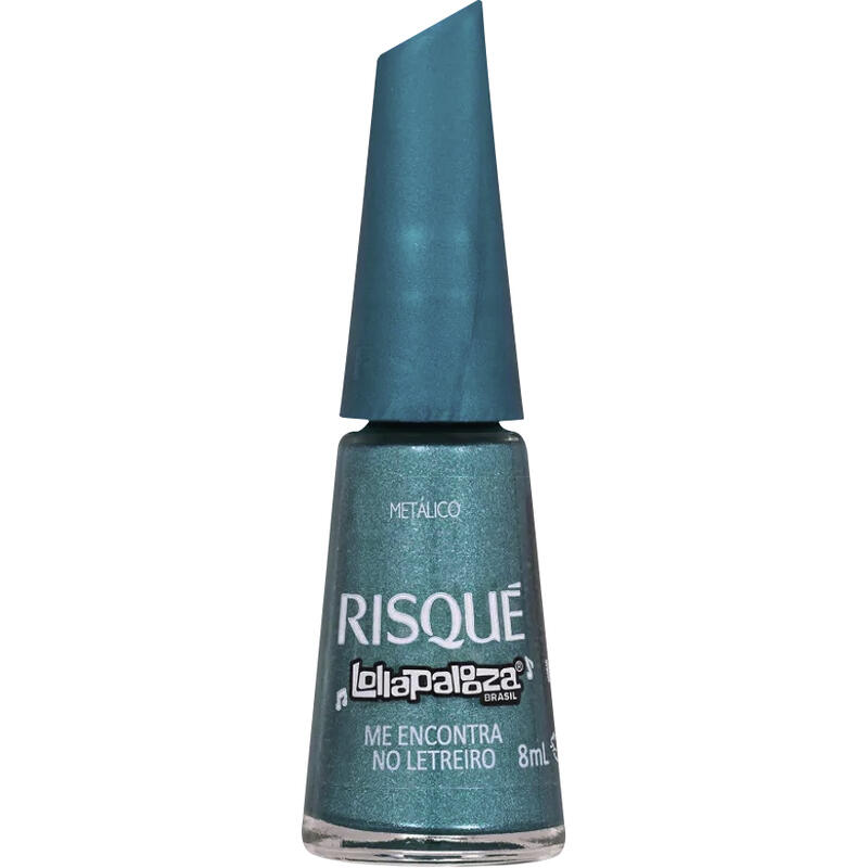 Esmalte Risque Me encontra no Letreiro un