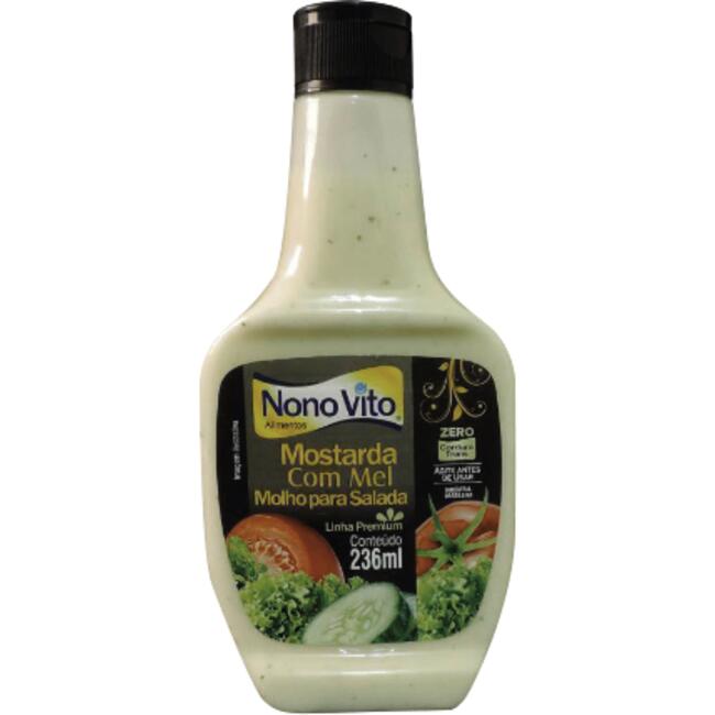 Molho para Salada Nono Vito Mostarda com Mel 236ml