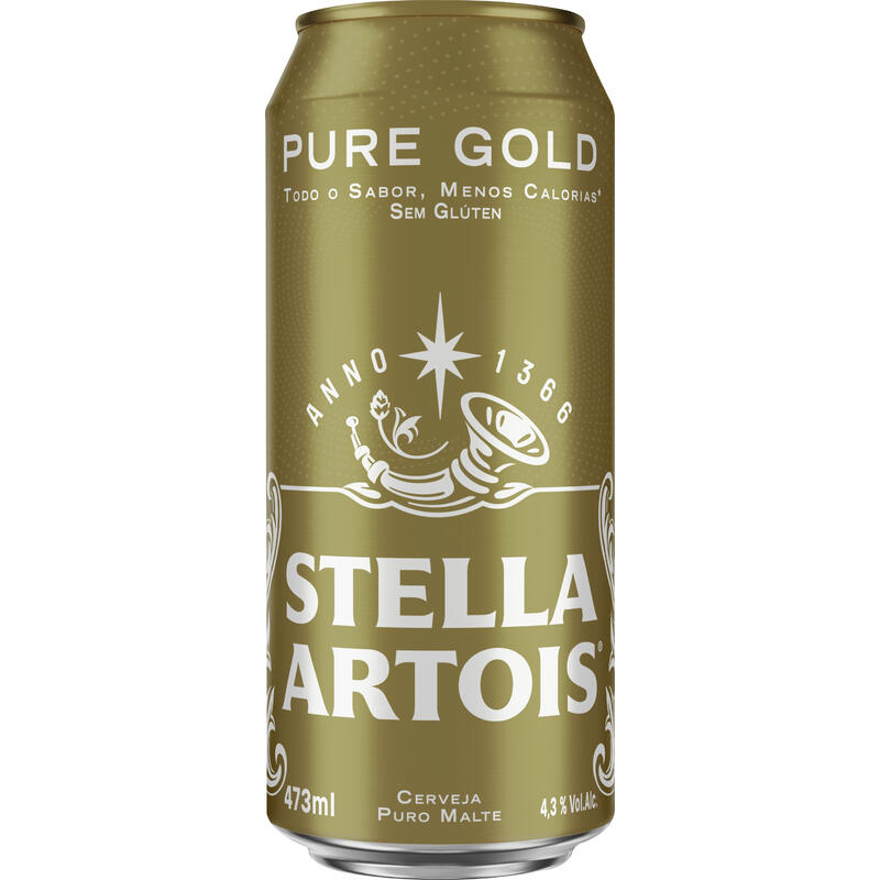 Cerveja STELLA ARTOIS Pure Gold Sem Glúten 473ml