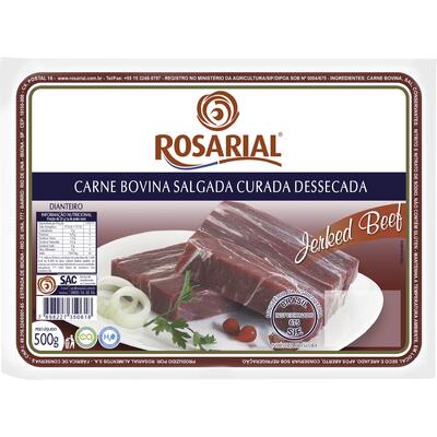 Jerked Beef Rosarial Dianteiro 500g