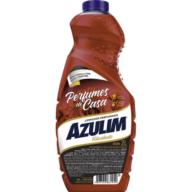 Limpador Perfumado Azulim Felicidade 2L