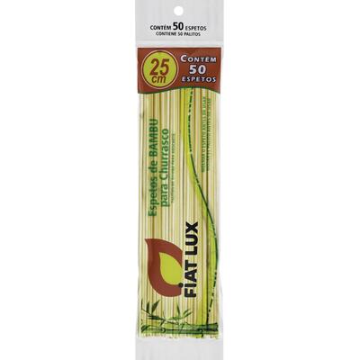 Espeto para Churrasco Fiat Lux 25cm com 50un