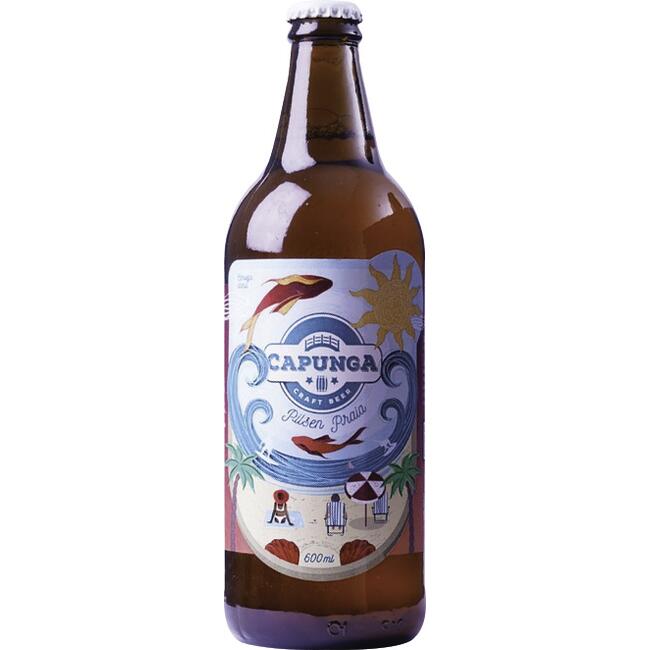 Cerveja Capunga Pilsen 600ml