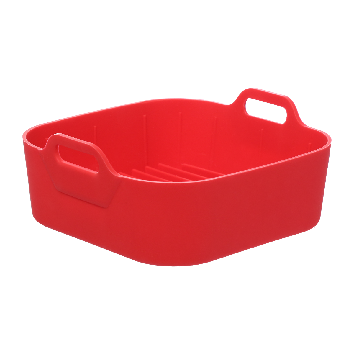 Forma de Silicone Vermelha Quadrada 16cm