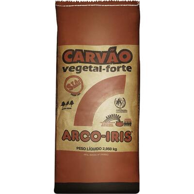 Carvão Vegetal Arco-Íris 2,95kg