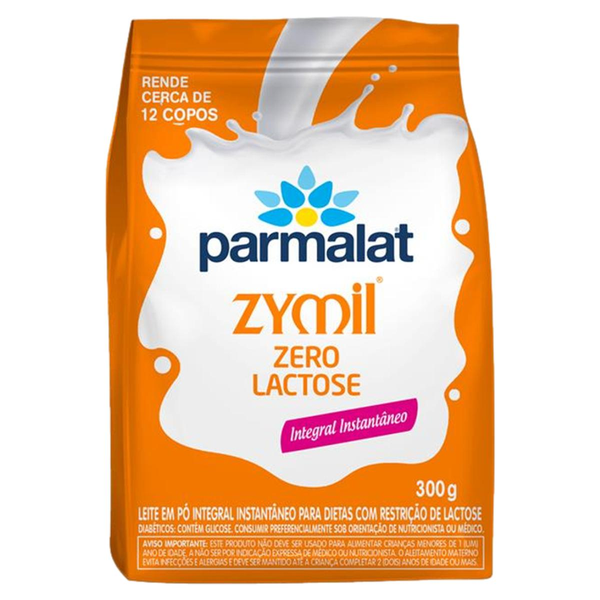 Leite em Pó Instantâneo Parmalat Max Zero Lactose 300g