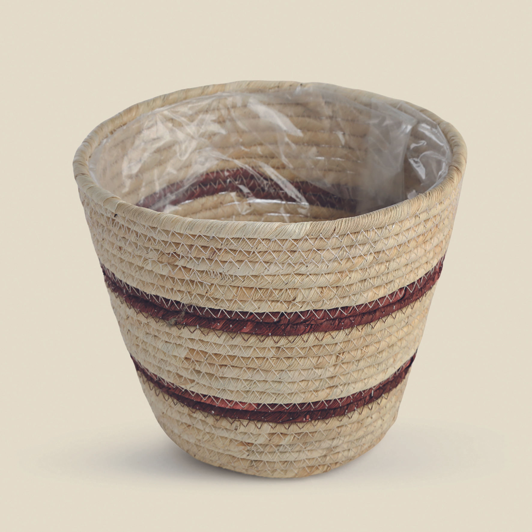 Cachepot Saint-Tropez 20cm Fibra Natural Ref.: 4428 - A\CASA