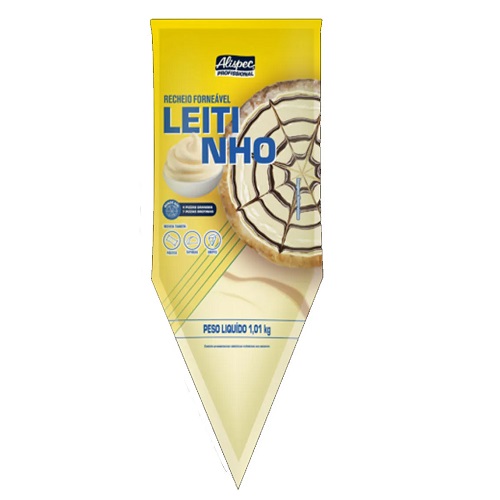 Recheio Alispec Chocolate Branco Forneavel 1,01kg
