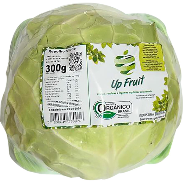 Repolho Verde 300g - Orgânico