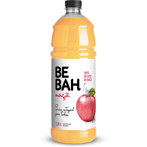 Suco Bebah 1.350ml - Integral - Maçã - Pet