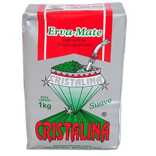 Erva-mate Cristalina Suave Com Açúcar 1kg
