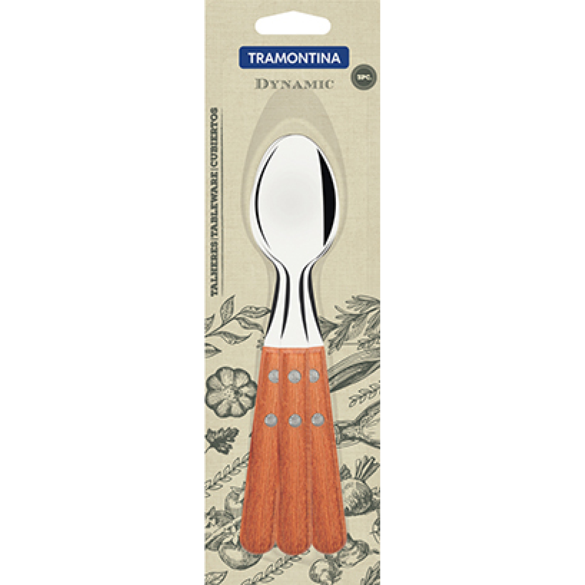 Conjunto de Colheres de Mesa Inox 3 Peças Dynamic