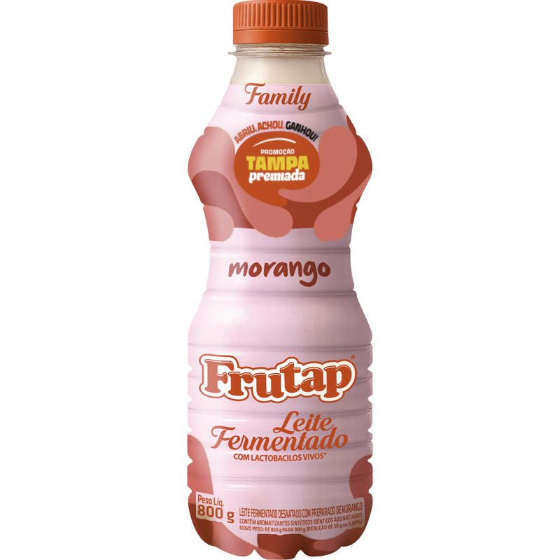 L Ferm Frutap Family Morango 800g