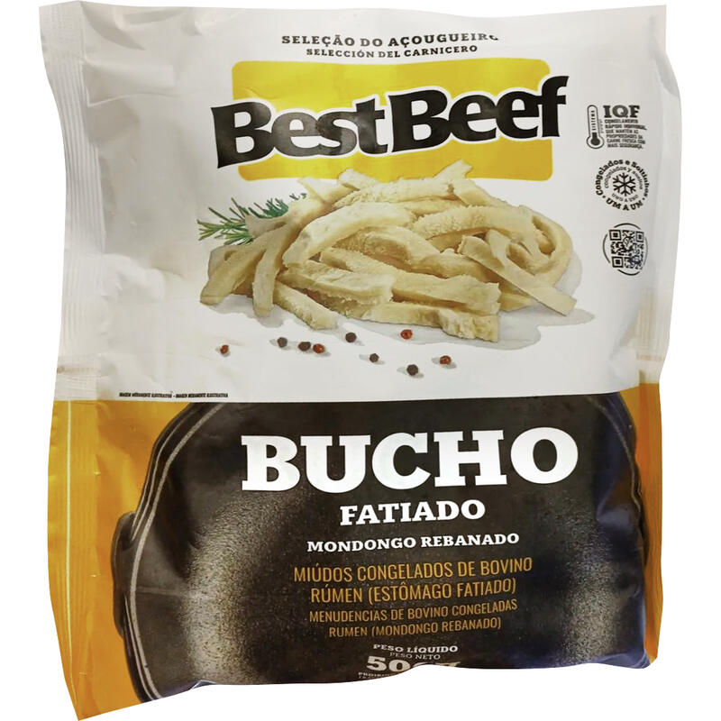 Estômago Bovino Best Beef Congelado Fatiado 500g
