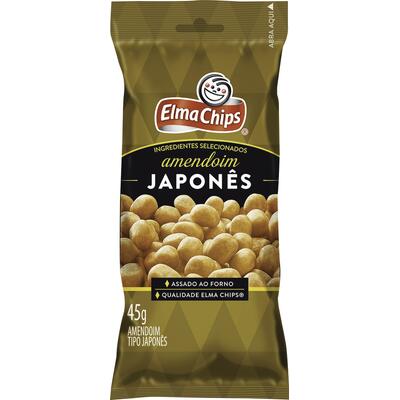 Amendoim Elma Chips Japonês 45g