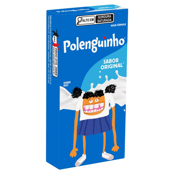 Queijo Polenguinho 34g - Pocket - Tradicional - Com 2 Unidades