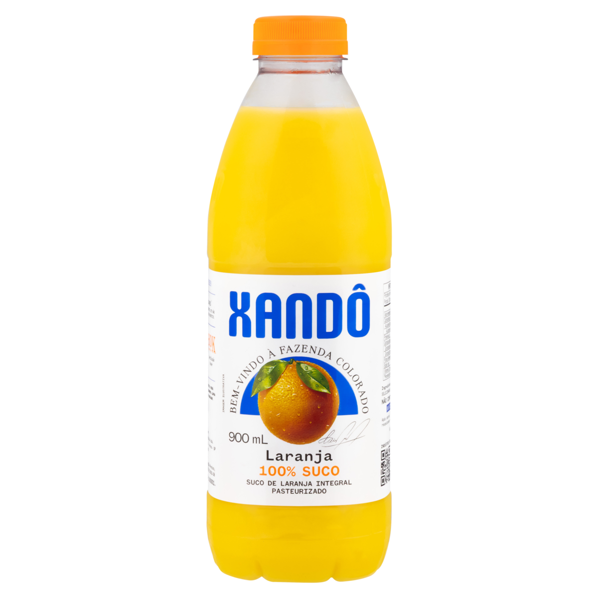 Suco Integral Laranja Xandô Refrigerado Garrafa 900ml