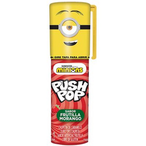 PIRULITO PUSH POP MINIONS 14G