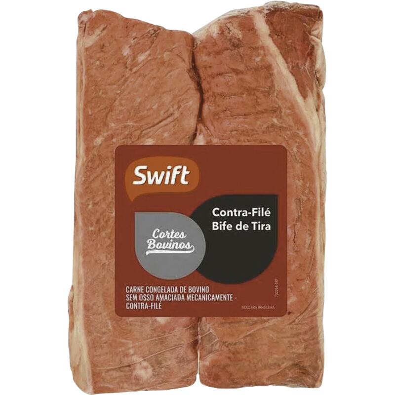 Carne Bov Bife de Tiras Swift Cong Preço por quilo na peça
