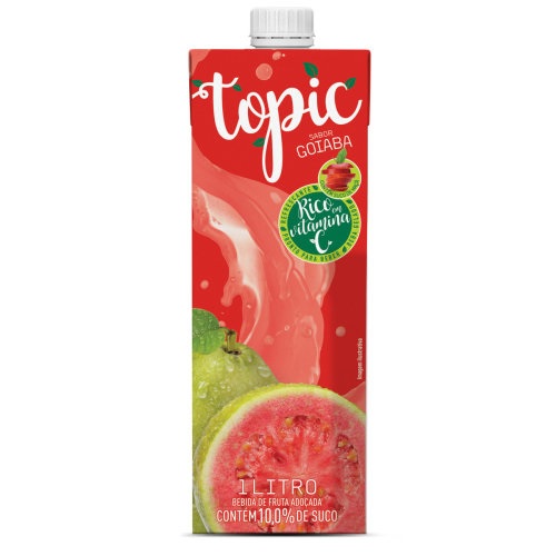 Suco Misto Topic Goiaba Maça 1l