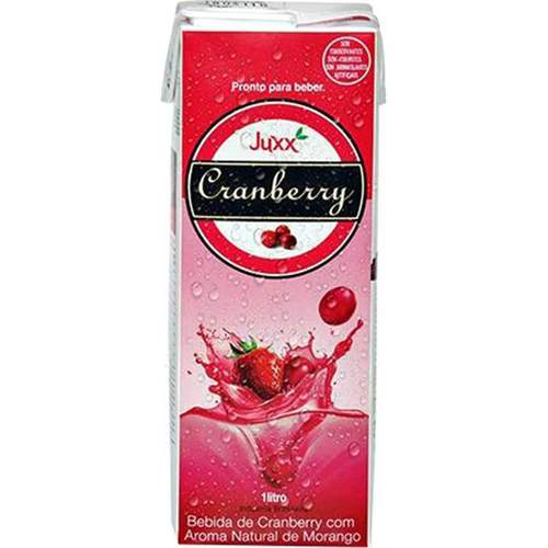 Suco de Cranberry com Morango JUXX 1 Litro