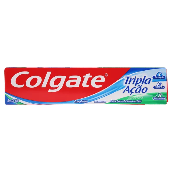 Creme Dental Colgate 90g - Tripla Ação - Menta Original