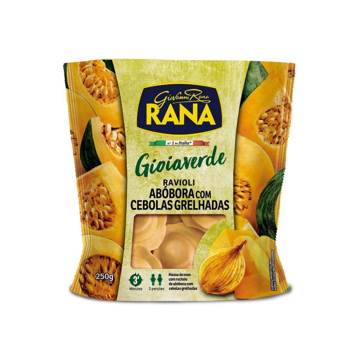 Ravioli Abóbora com Cebolas Grelhadas Giovanni Rana 250g