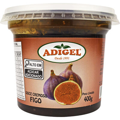 Doce Cremoso Adigel Figo 400g