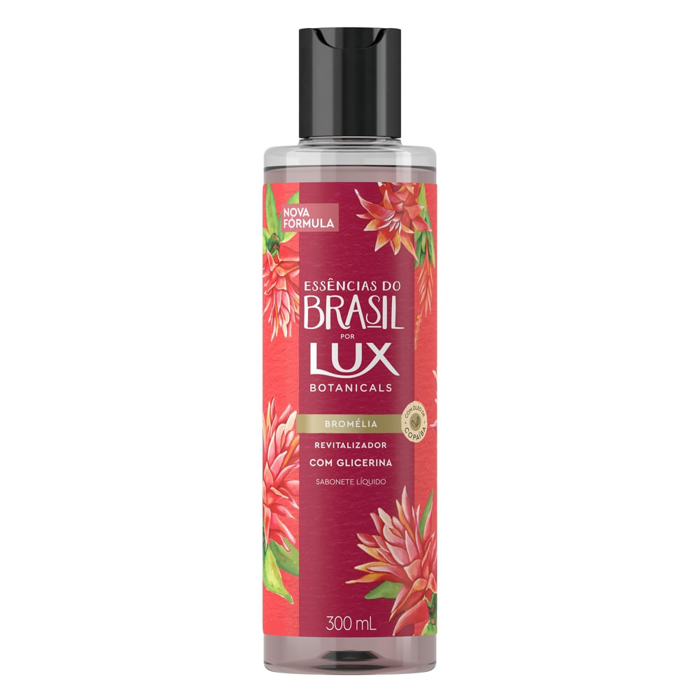 Sabonete Liquido Lux Essências do Brasil Bromélia 300ml