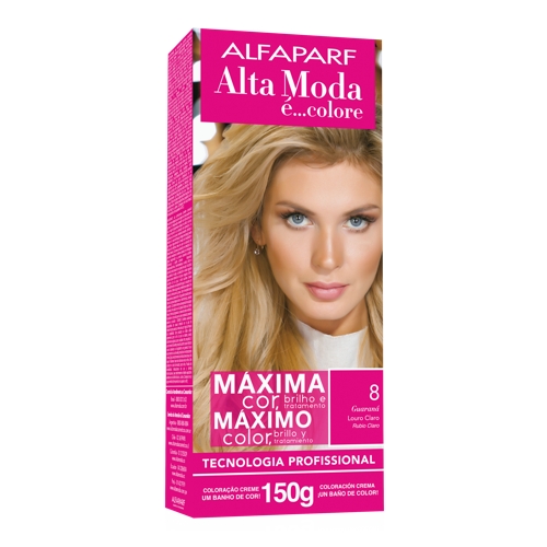 Coloração Alfaparf Louro Claro 8.0 150g
