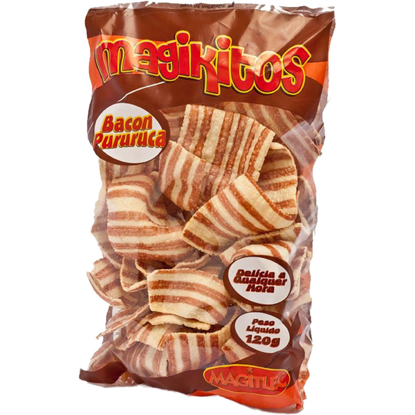 Salgadinho Magikitos 120g - Bacon Pururuca