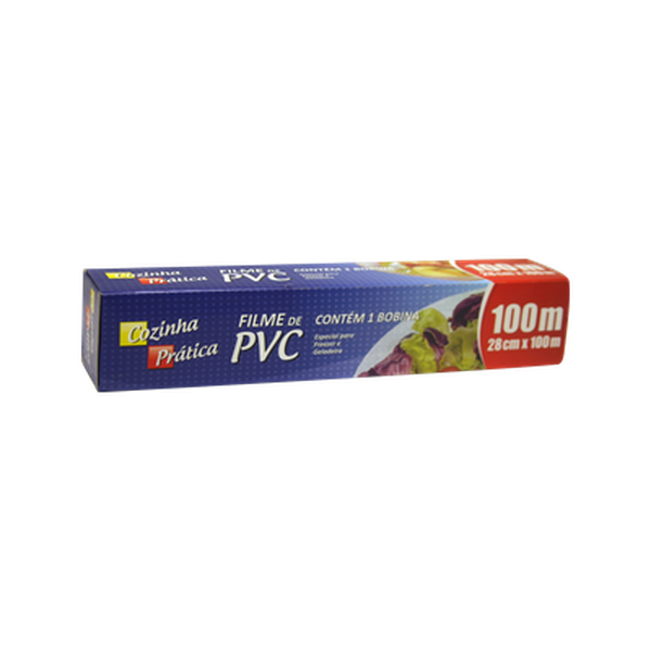 Filme de PVC Cozinha Prática Tam. 28cmx100m