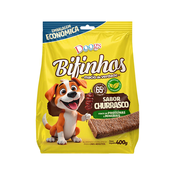 Bifinho Doogs 400g - Churrasco