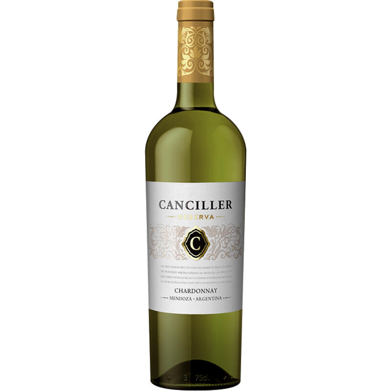 Vinho Arg Canciller Res Chardonnay 750ml