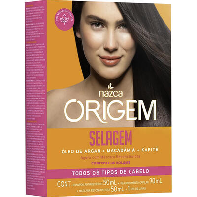 Kit Selagem Origem Todos tipos de Cabelo 1 kit