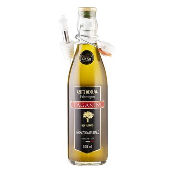 Azeite de Oliva Paganini Extra Virgem Grezzo Naturale 500ml