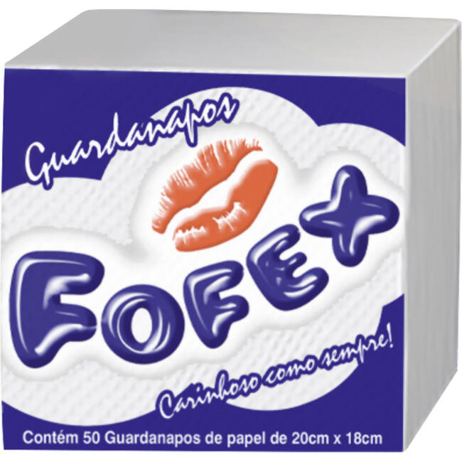 Guardanapo de Papel Fofex 20cm x 18cm 50 un