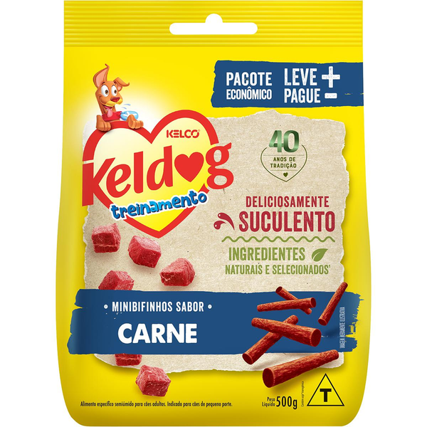 Bifinho Keldog 500g - Minibifinhos - Carne