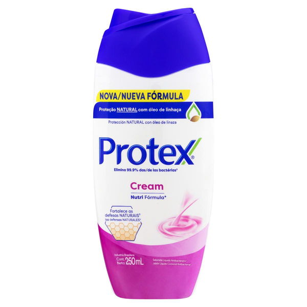 Sabonete Líquido Protex 250ml - Cream