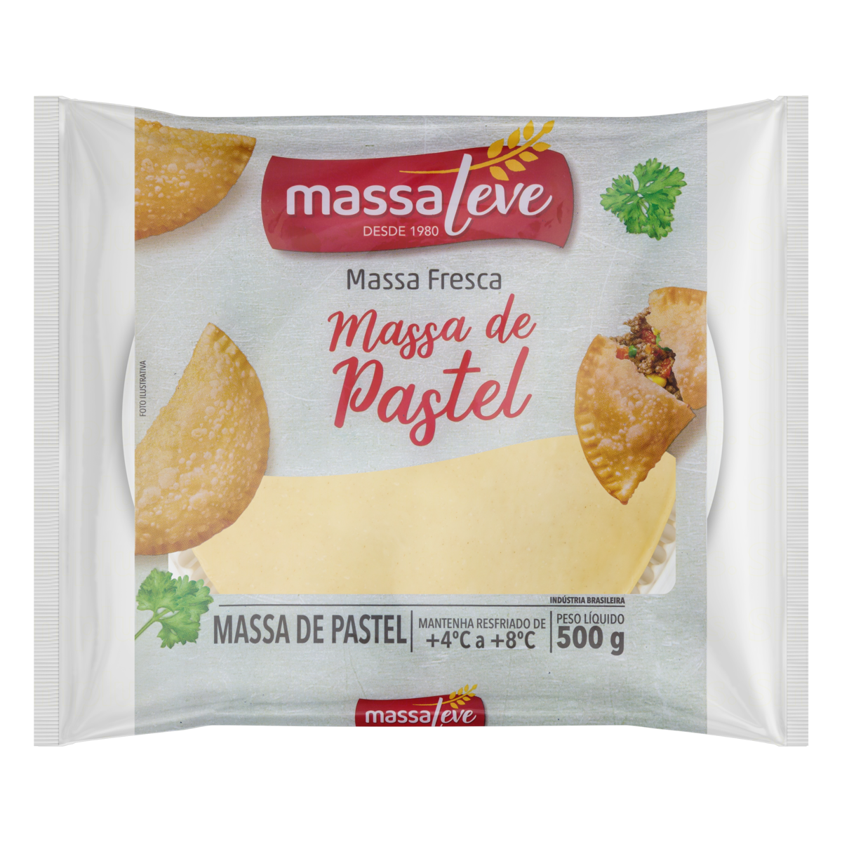Massa para Pastel Massaleve 500g