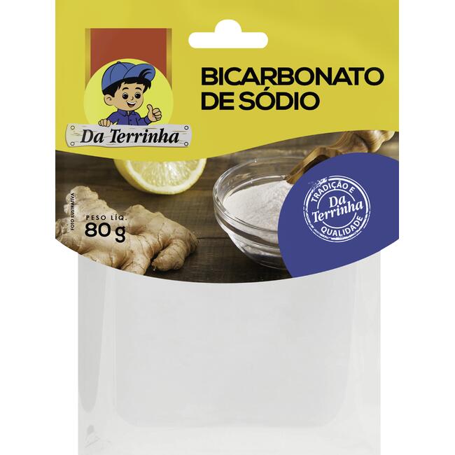 Bicarbonato de Sódio Da Terrinha 80g