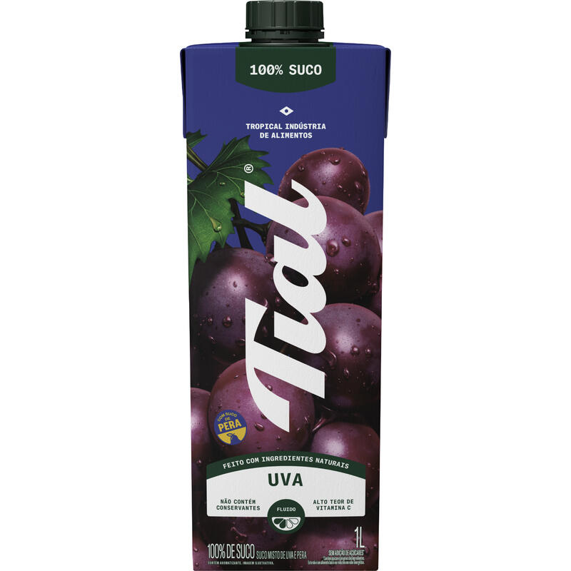 Suco Integral Tial Uva Tinto 1L