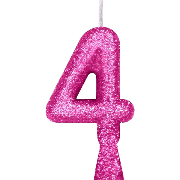 Vela Tubular Alegria & Festa N. 4 - Rosa