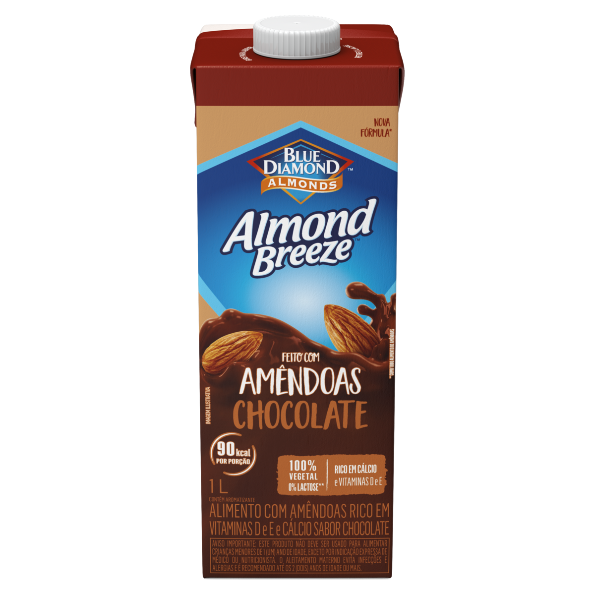 Bebida Com Amêndoas ALMOND BREEZE Chocolate 1L