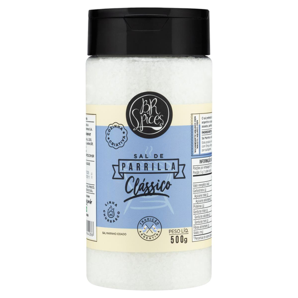 Sal de Parrilla Argentino Original BR Spices Churrasco 500g