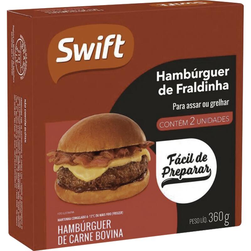 Hambúrguer de Fraldinha Swift 360g